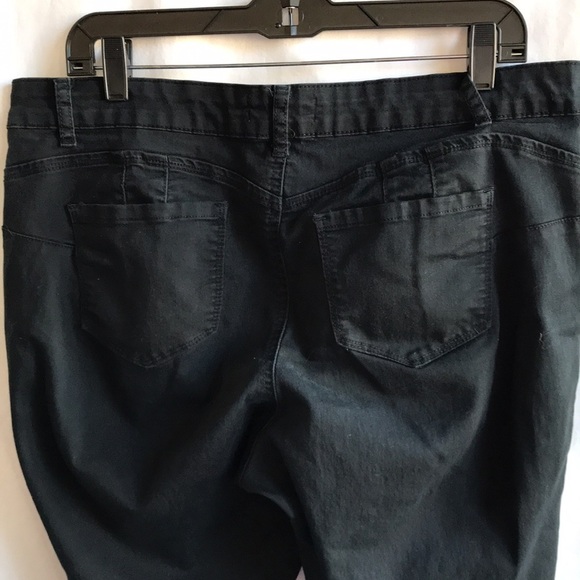 Wax Jean black “Butt, I Love You” pants, size 16 - Picture 5 of 10